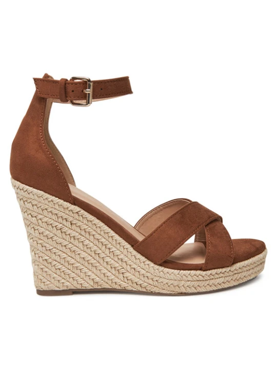 Zdjęcie produktu ONLY Shoes Espadryle Onlamelia-18 Mf Wedge 15335555 Brązowy