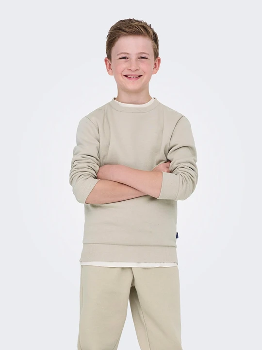 Zdjęcie produktu Only&Sons Bluza "Ceres" w kolorze beżowym rozmiar: 158/164 Only & Sons