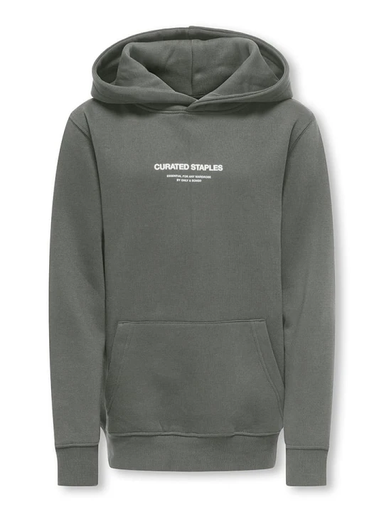 Zdjęcie produktu Only&Sons Bluza "Curated" w kolorze szarym rozmiar: 146/152 Only & Sons