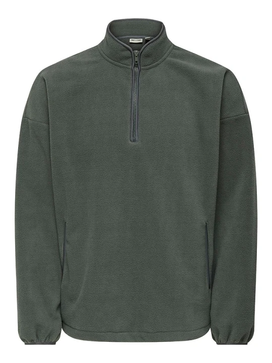 Zdjęcie produktu ONLY & SONS Bluza polarowa "Sakeem" w kolorze morskim rozmiar: M