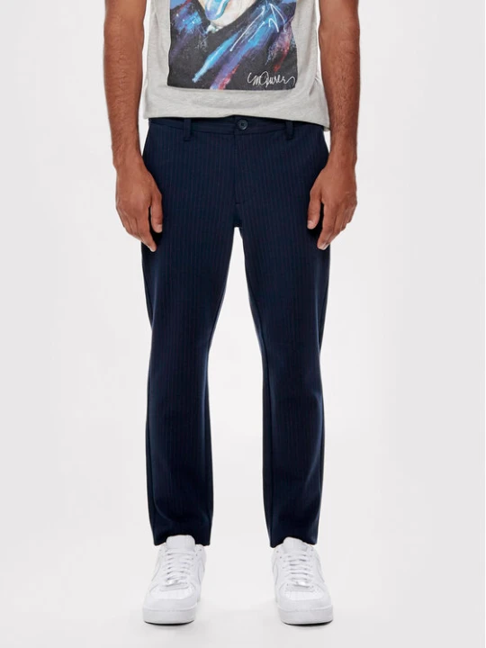 Zdjęcie produktu Only & Sons Chinosy Mark 22013727 Granatowy Slim Fit