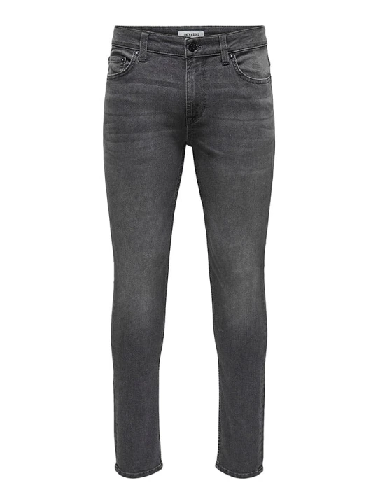 Zdjęcie produktu ONLY & SONS Dżinsy "Loom" - Slim fit - w kolorze szarym rozmiar: W29 / L30