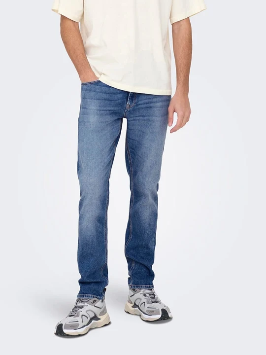 Zdjęcie produktu ONLY & SONS Dżinsy "Sloom" - Slim fit - w kolorze niebieskim rozmiar: W28 / L32