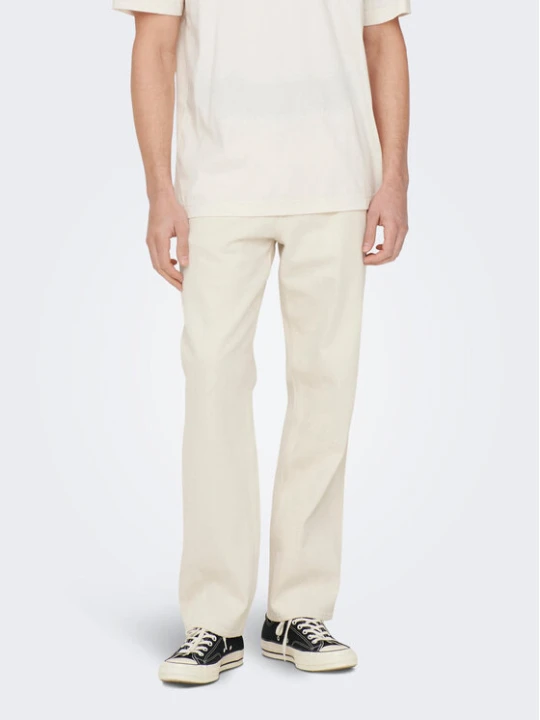 Zdjęcie produktu Only & Sons Jeansy 22025917 Biały Loose Fit
