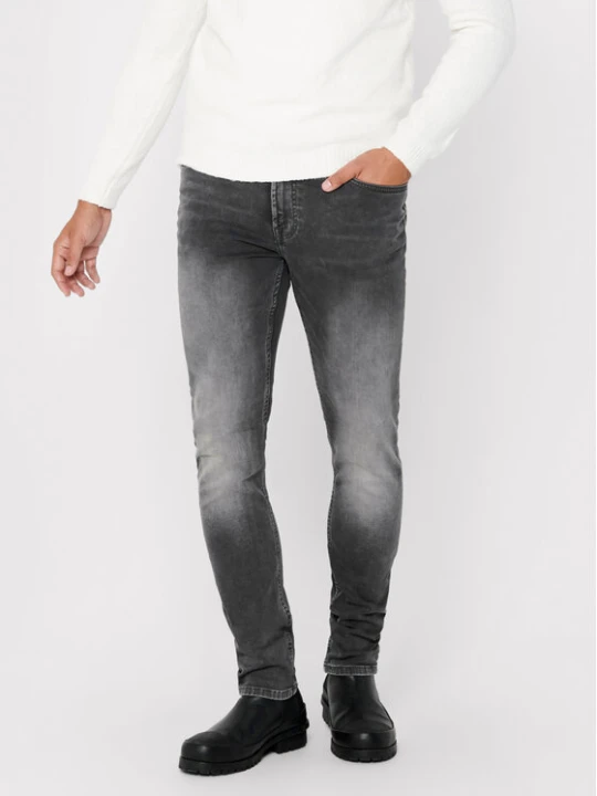 Zdjęcie produktu Only & Sons Jeansy Loom 22017103 Szary Slim Fit