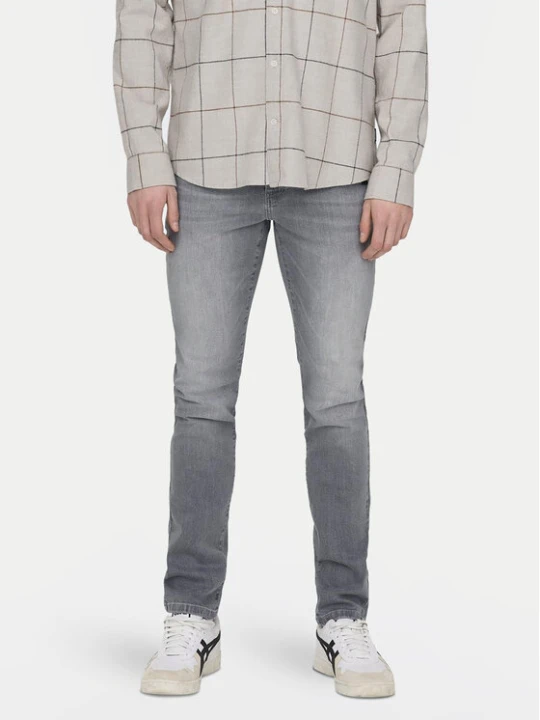 Zdjęcie produktu Only & Sons Jeansy Loom 22028265 Szary Slim Fit
