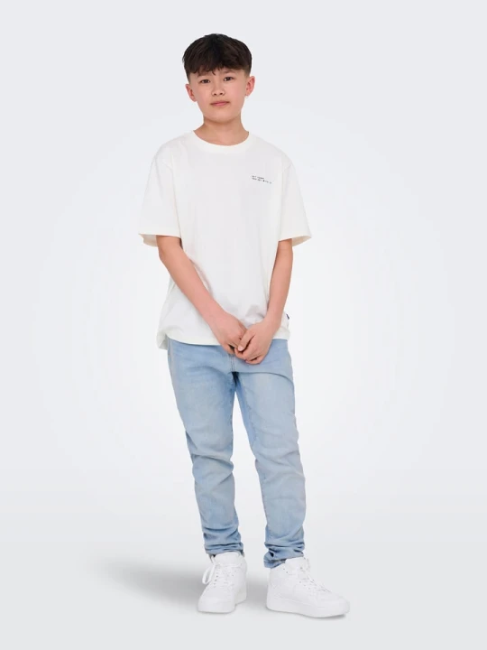 Zdjęcie produktu ONLY & SONS Junior Dżinsy "Yoke" - Tapered fit - w kolorze błękitnym rozmiar: 164