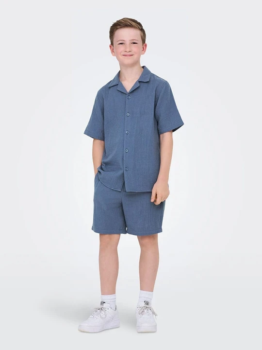 Zdjęcie produktu ONLY & SONS Junior Koszula "Kyle" w kolorze niebieskim rozmiar: 140
