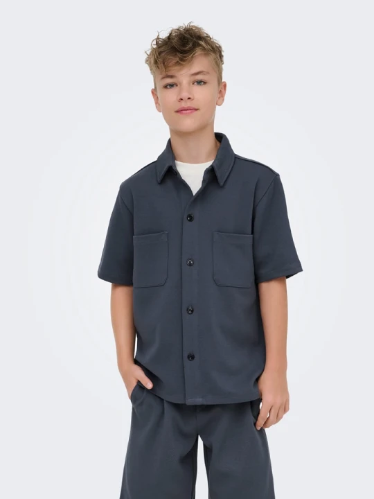 Zdjęcie produktu ONLY & SONS Junior Koszula "New" w kolorze granatowym rozmiar: 164