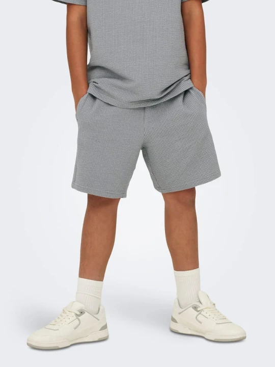 Zdjęcie produktu ONLY & SONS Junior Szorty "Kian" w kolorze szarym rozmiar: 176