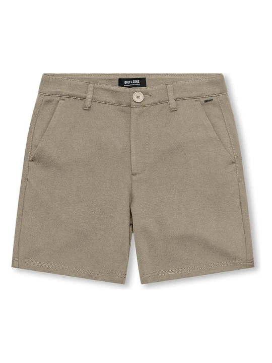 Zdjęcie produktu ONLY & SONS Junior Szorty "Mark" w kolorze jasnobrązowym rozmiar: 176