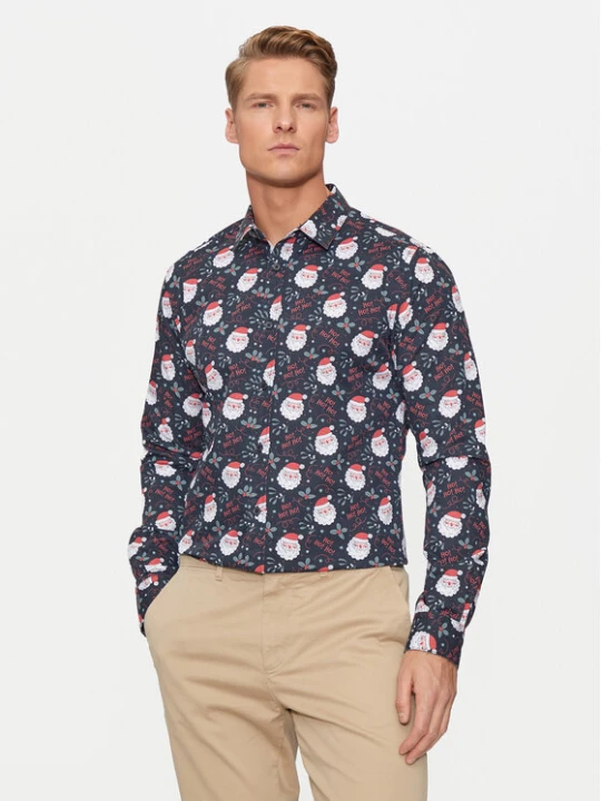 Zdjęcie produktu Only & Sons Koszula 22031026 Granatowy Slim Fit