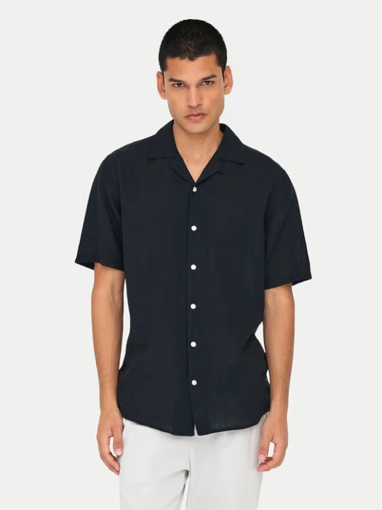 Zdjęcie produktu Only & Sons Koszula Caiden 22025116 Czarny Slim Fit