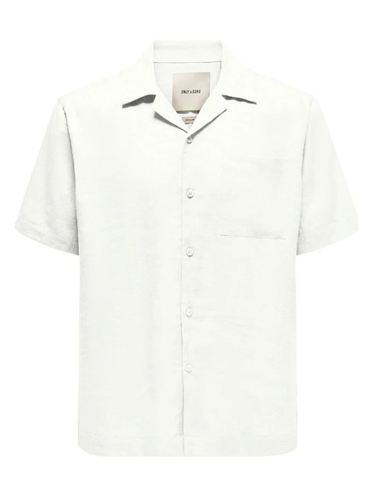 Zdjęcie produktu ONLY & SONS Koszula "Onslaurence" w kolorze białym rozmiar: XL