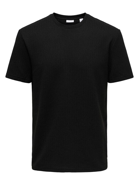 Zdjęcie produktu ONLY & SONS Koszulka "Onstrey" w kolorze czarnym rozmiar: XXL