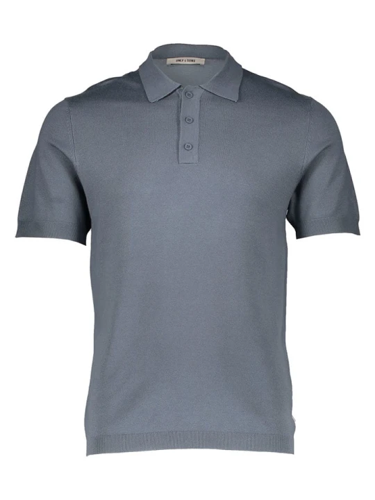 Zdjęcie produktu ONLY & SONS Koszulka polo "Onskyler" w kolorze szarym rozmiar: XXL