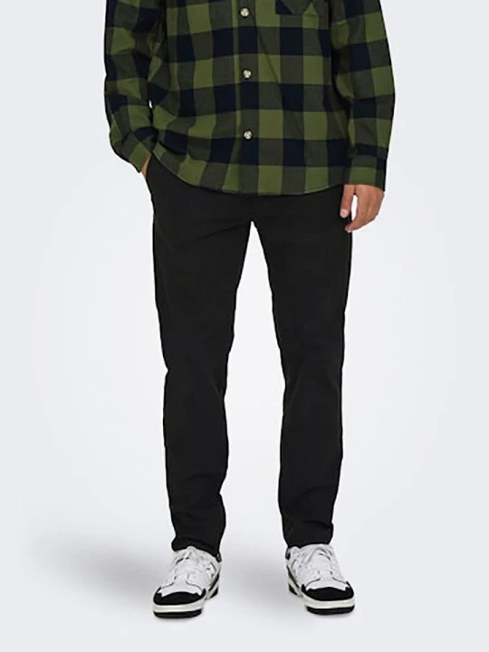 Zdjęcie produktu ONLY & SONS Spodnie chino w kolorze czarnym rozmiar: W31/L32