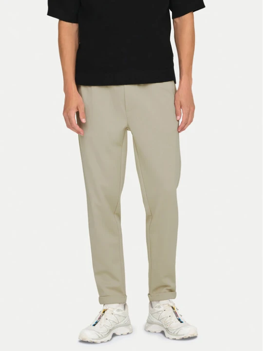 Zdjęcie produktu Only & Sons Spodnie materiałowe Linus 22029924 Beżowy Tapered Fit