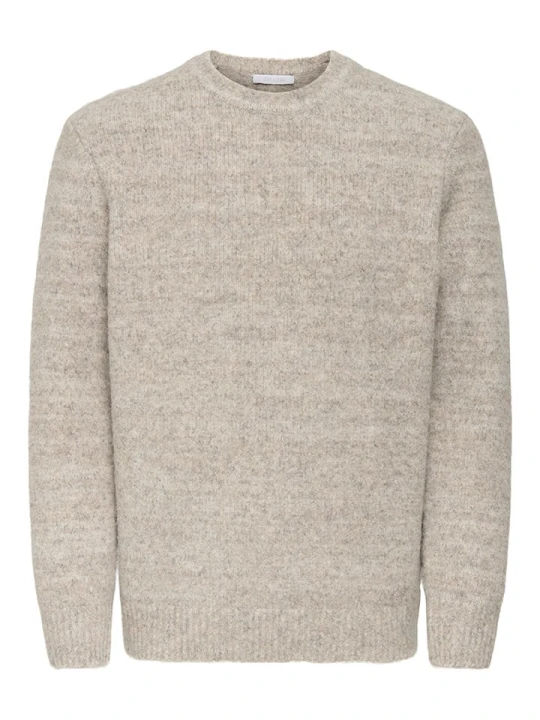 Zdjęcie produktu ONLY & SONS Sweter "Bay" w kolorze beżowym rozmiar: XXL