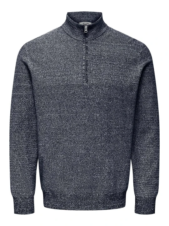 Zdjęcie produktu ONLY & SONS Sweter "Claus" w kolorze granatowym rozmiar: M