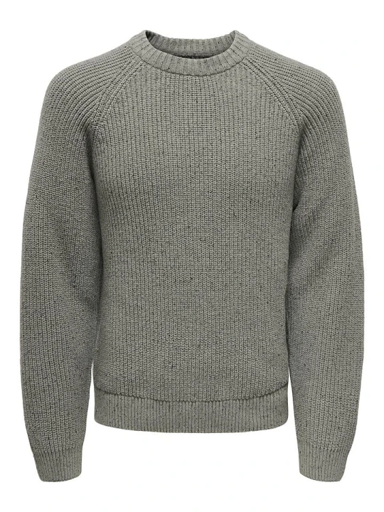 Zdjęcie produktu ONLY & SONS Sweter "Litus" w kolorze szarym rozmiar: L