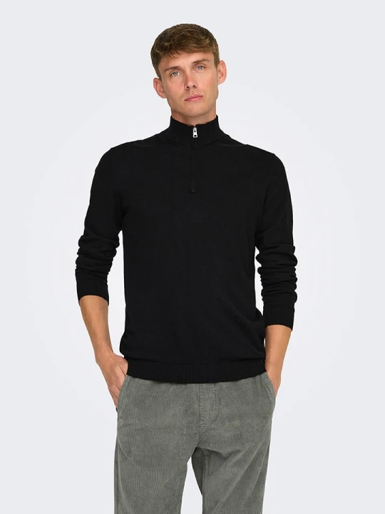Zdjęcie produktu ONLY & SONS Sweter "Loui" w kolorze czarnym rozmiar: XXL