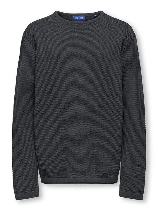 Zdjęcie produktu Only&Sons Sweter "Panter" w kolorze antracytowym rozmiar: 158/164 Only & Sons