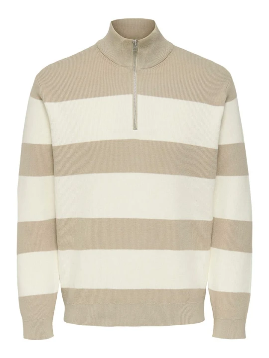 Zdjęcie produktu ONLY & SONS Sweter "Phil" w kolorze kremowo-beżowym rozmiar: XXL