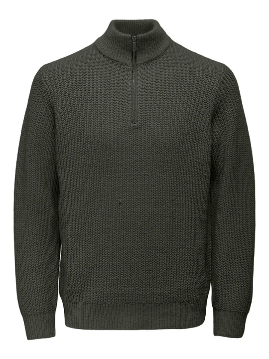 Zdjęcie produktu ONLY & SONS Sweter "Rolf" w kolorze khaki rozmiar: S