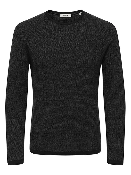 Zdjęcie produktu ONLY & SONS Sweter "Seric" w kolorze czarnym rozmiar: M