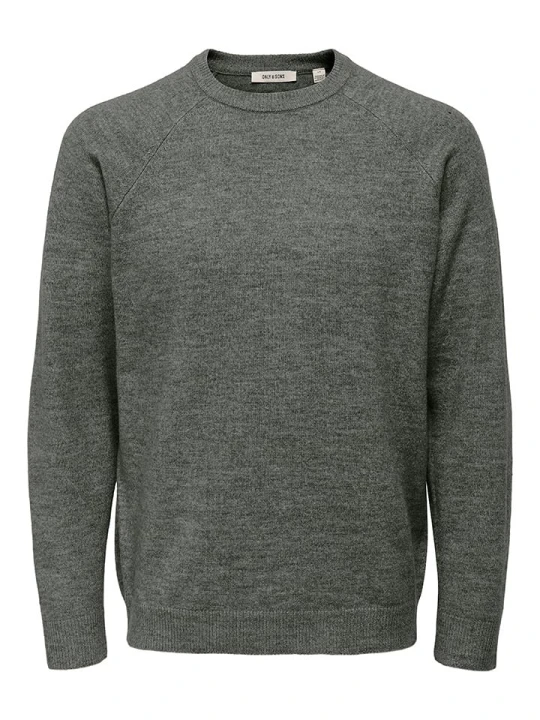 Zdjęcie produktu ONLY & SONS Sweter "Thomas" w kolorze szarym rozmiar: M