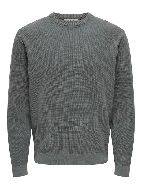 Zdjęcie produktu ONLY & SONS Sweter "Tony" w kolorze szarym rozmiar: XL