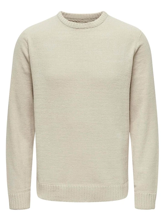Zdjęcie produktu ONLY & SONS Sweter w kolorze beżowym rozmiar: L