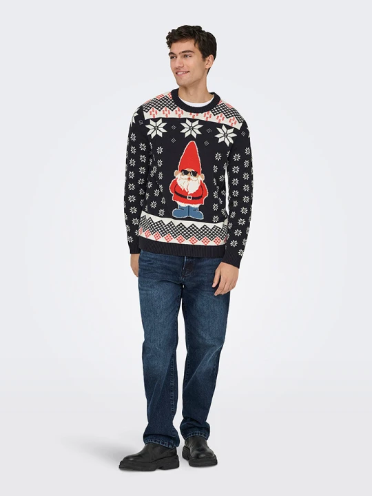 Zdjęcie produktu ONLY & SONS Sweter w kolorze czarnym rozmiar: XXL