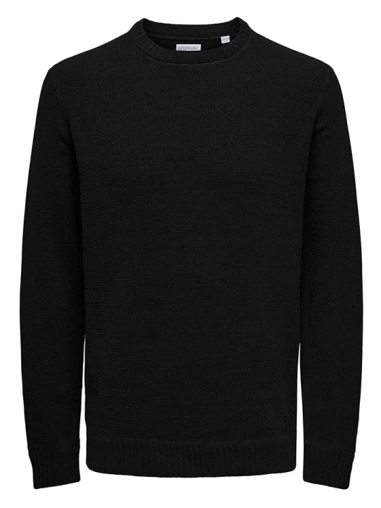 Zdjęcie produktu ONLY & SONS Sweter w kolorze czarnym rozmiar: S