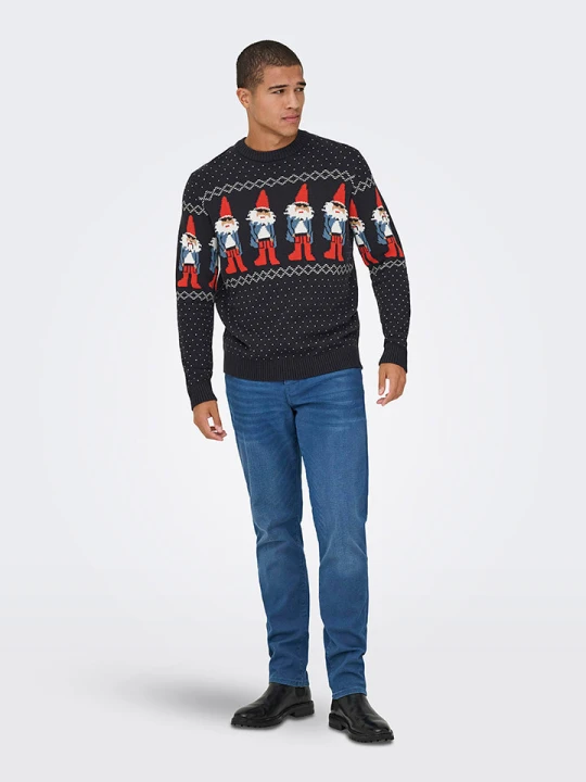 Zdjęcie produktu ONLY & SONS Sweter w kolorze czarnym rozmiar: XL