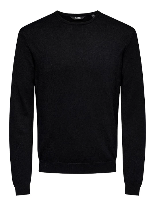 Zdjęcie produktu ONLY & SONS Sweter "Wyler" w kolorze czarnym rozmiar: S