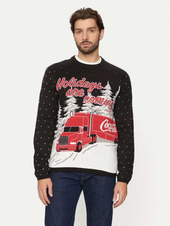 Zdjęcie produktu Only & Sons Sweter Xmas 22031176 Granatowy Regular Fit
