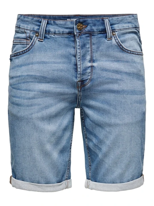 Zdjęcie produktu ONLY & SONS Szorty dżinsowe w kolorze niebieskim rozmiar: XXL