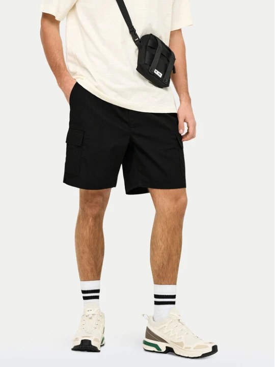 Zdjęcie produktu Only & Sons Szorty sportowe Kal 22034462 Czarny Slim Fit
