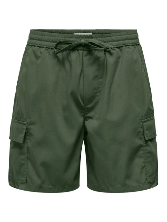 Zdjęcie produktu Only & Sons Szorty sportowe Kal 22034462 Zielony Slim Fit