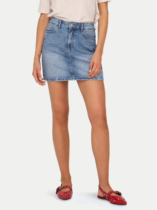 Zdjęcie produktu ONLY Spódnica jeansowa Stella 15339630 Niebieski Regular Fit