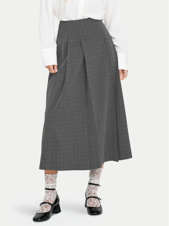 Zdjęcie produktu ONLY Spódnica maxi Lexie 15359282 Szary Regular Fit