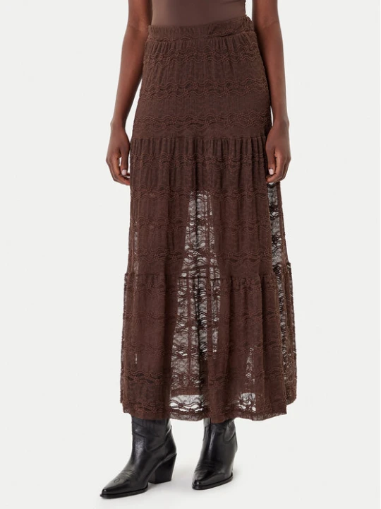 Zdjęcie produktu ONLY Spódnica maxi Luna 15353206 Brązowy Regular Fit