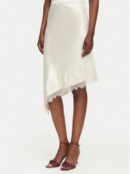 Zdjęcie produktu ONLY Spódnica midi Faraya 15380116 Kremowy Slim Fit