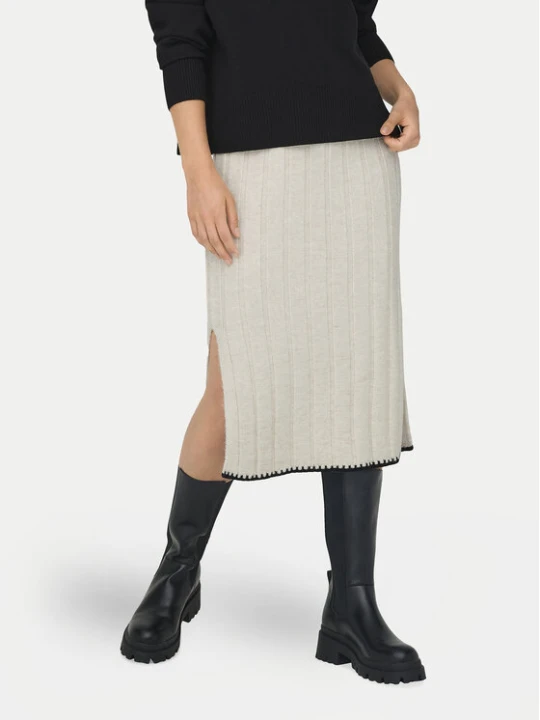 Zdjęcie produktu ONLY Spódnica ołówkowa Chick 15330190 Beżowy Regular Fit
