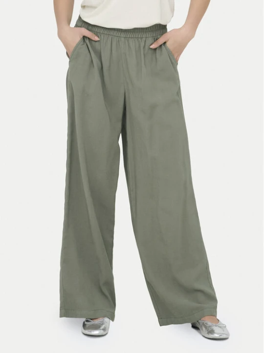 Zdjęcie produktu ONLY Spodnie materiałowe Aris 15337956 Zielony Straight Fit