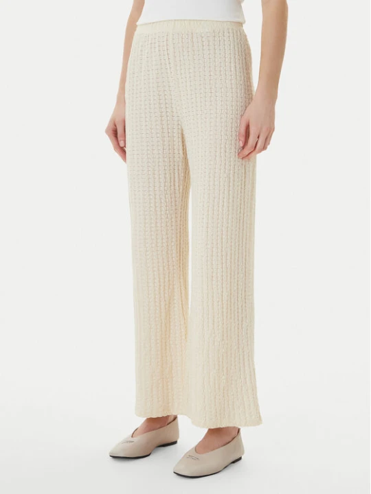 Zdjęcie produktu ONLY Spodnie materiałowe Ella 15368471 Beżowy Wide Leg