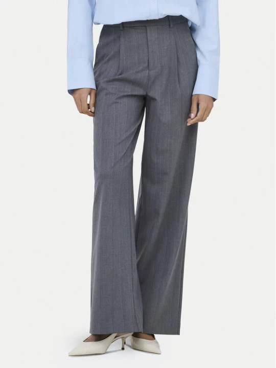 Zdjęcie produktu ONLY Spodnie materiałowe Jackie 15364312 Szary Wide Leg