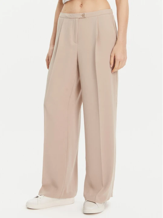 Zdjęcie produktu ONLY Spodnie materiałowe Leila 15338347 Beżowy Wide Leg